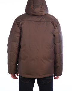 Куртка пуховая средней длины 12205 - Truffle Brown (Фото 11)