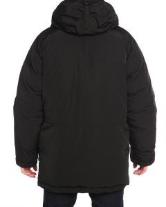 Куртка пуховая удлиненная 12207 - Black (Фото 12)