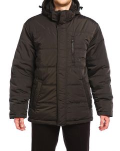 Куртка средней длины на утеплителе Холлофайбер® 14201 - Sable (Фото 1)