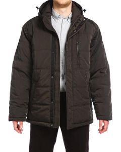 Куртка средней длины на утеплителе Холлофайбер® 14201 - Sable (Фото 4)