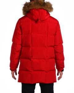 Куртка пуховая удлиненная 199414 - Urban Red (Фото 10)