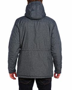 Куртка средней длины на утеплителе 15510 - Navy Pepper (Фото 4)