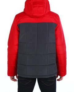 Куртка короткая на утеплителе 16603 - Red Fire/Dark Steel (Фото 5)