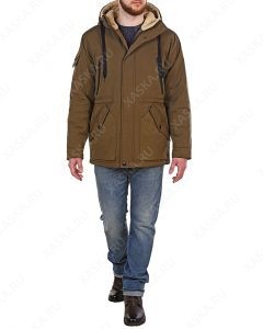 Куртка средней длины на утеплителе 17715 - Forest ranger (Фото 2)