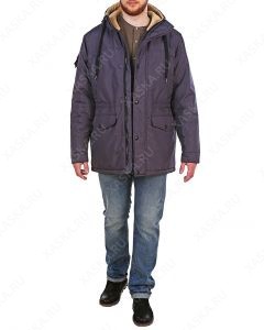 Куртка средней длины на утеплителе 17718 - Graphite (Фото 11)