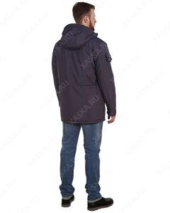 Куртка средней длины на утеплителе 17718 - Graphite (Фото 13)