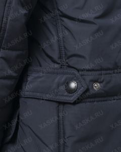 Куртка средней длины на утеплителе 199801 - Navy (Фото 1)